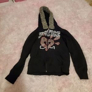 Girls justice zipup